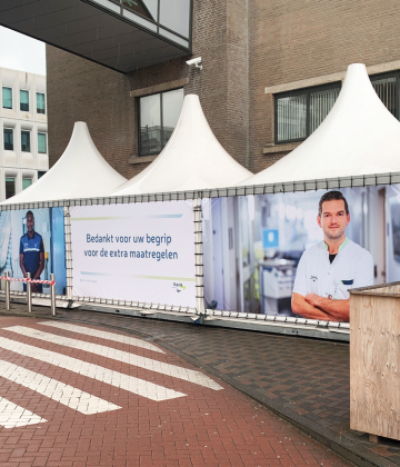 Doeken op tenten | Goos Reclamemakers B.V.