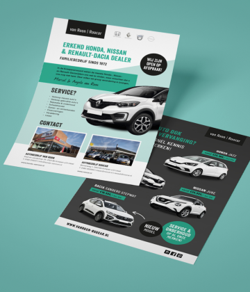 Flyers + verspreiding | Goos Reclamemakers B.V.