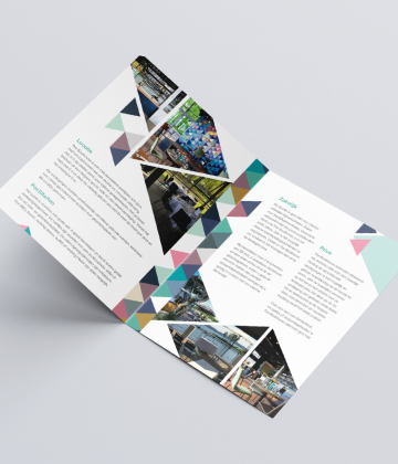 Leaflets met vouw | Goos Reclamemakers B.V.