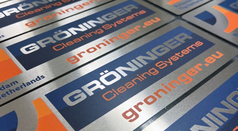 Gröninger Cleaning Systems | Goos Reclamemakers B.V.