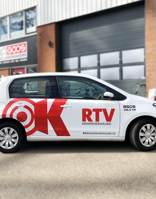 Auto sign | Goos Reclamemakers B.V.