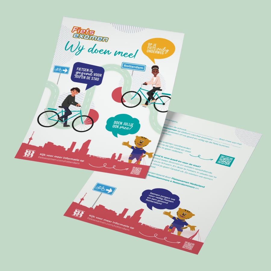 Fietsexamen pakket | Goos Reclamemakers B.V.