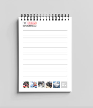 Wire-o blokken | Goos Reclamemakers B.V.