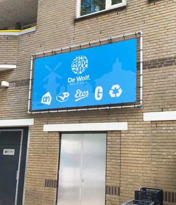 Blockout + ringen | Goos Reclamemakers B.V.